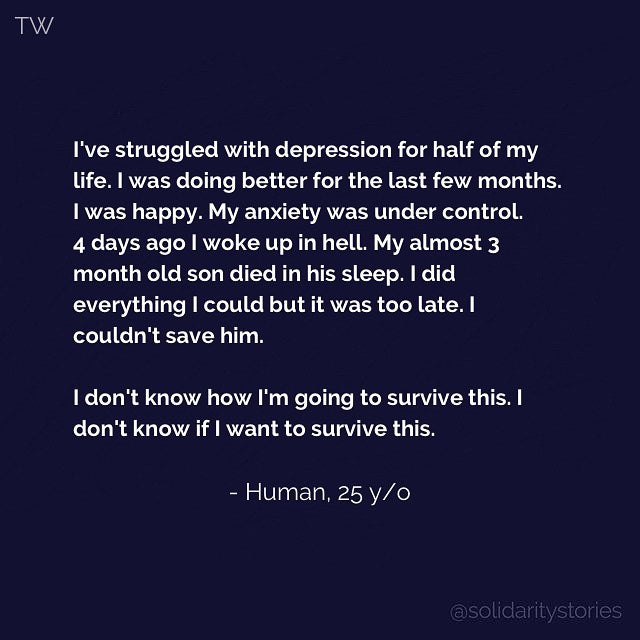 I've struggled with depression for half of my life.